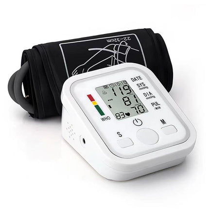 Upper Arm Blood Pressure Monitor Intelligent Electronic Home BP Measuring