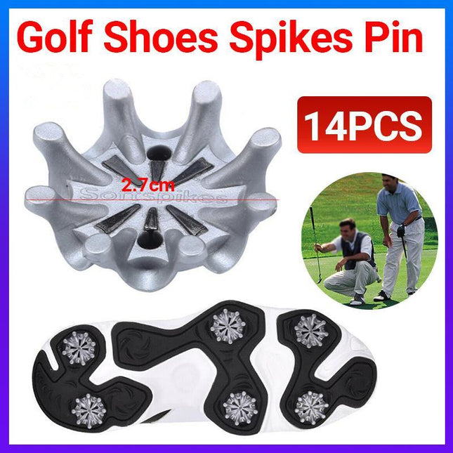 14x Soft Fast Twist Studs for Footjoy Replacement Tri-Lok Golf Shoes Spikes Pin - Aimall