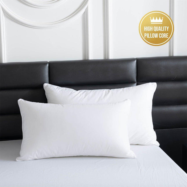 White Hotel Home Pillow Insert 48x74cm Standard Size Bed Pillow Core Support