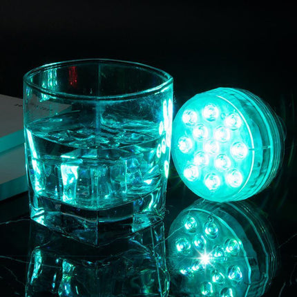 Underwater Waterproof RGB LED Lights Submersible Aquarium Pool Pond Lamp Remote - Aimall