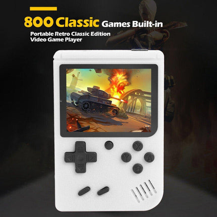 Handheld Retro Game Console 800+ Classic Games Portable Player for Kids Adults
