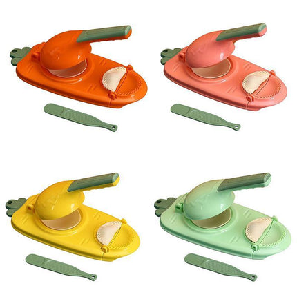 2in1 Dumpling Skin Chapati Maker Press Machine Wrapper Mould Handle Tools Pastry - Aimall