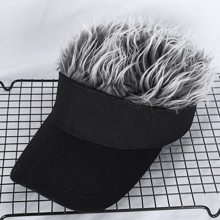 Trendy Hip Hop Wig Cap Stylish Duck Bill Cap for Hipster Fashion Accessories