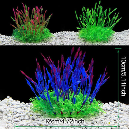 Artificial Water Grass Fish Tank Decoration Aquarium Landscape Simulation Plants