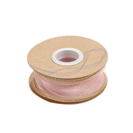 10PCS Organza Yarn Trim Ribbon Tulle Mesh Gift Cake Packaging Craft DIY Handmade Aimall