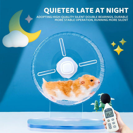 Quiet Hamster Running Wheel Small Pet Treadmill Exercise Ball Toy Supplies