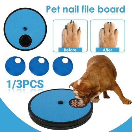 Rotating Pet Slow Feeder Toy Nail Sharpening Scraper for Cats and Dogs Supplies