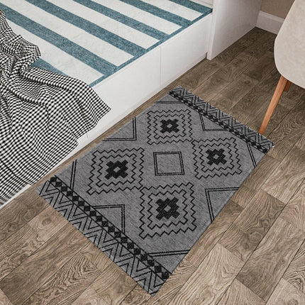 Bohemian Entryway Rug Decorative Floor Mat Indoor Outdoor Non-Slip Door Mat