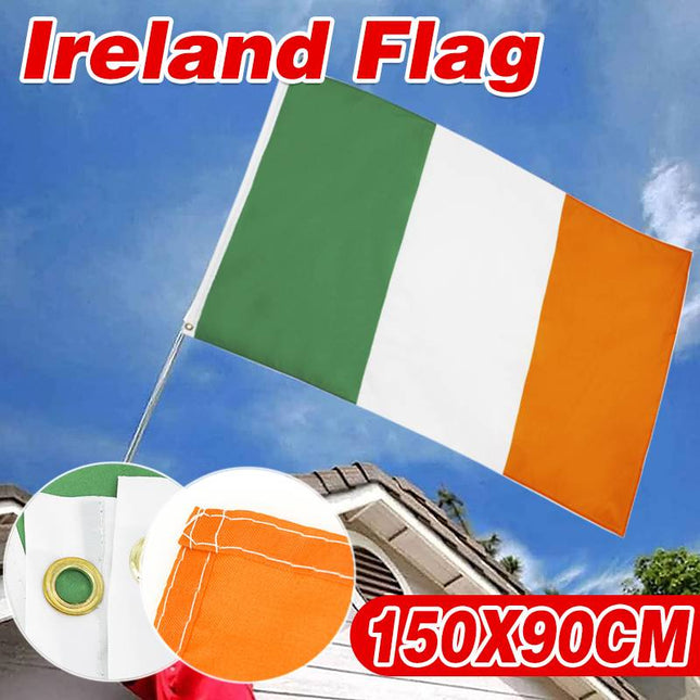 Irish Ireland Flag National St Patricks Day Outdoor Large 90 X 150 CM 3ft x 5ft
