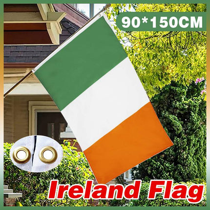 Irish Ireland Flag National St Patricks Day Outdoor Large 90 X 150 CM 3ft x 5ft