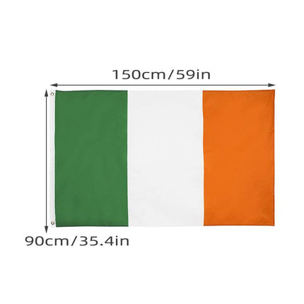 Irish Ireland Flag National St Patricks Day Outdoor Large 90 X 150 CM 3ft x 5ft