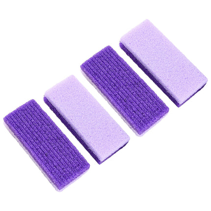 4X Pumice Foot Stone File Exfoliate Rasp Dead Skin Scrub Pedicure Remove Sands
