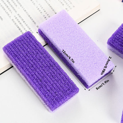 4X Pumice Foot Stone File Exfoliate Rasp Dead Skin Scrub Pedicure Remove Sands