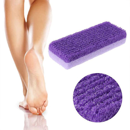 4X Pumice Foot Stone File Exfoliate Rasp Dead Skin Scrub Pedicure Remove Sands