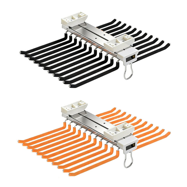 22-Arm Multifunctional Wardrobe Sliding Telescopic Hanger Space Saving Sturdy