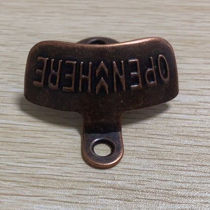 10PCS Wall Mounted Bottle Openers Rustic Cast Zinc Alloy for Home Bar BBQ