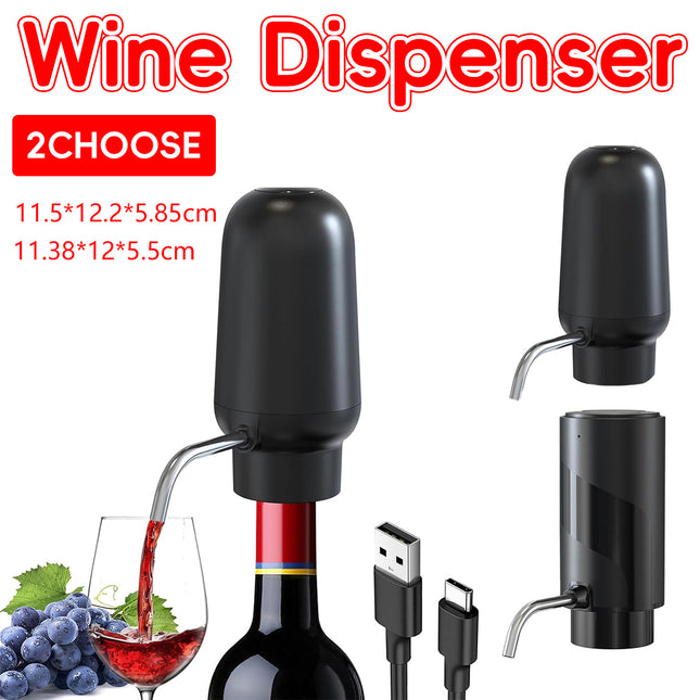Air Pressure Wine Dispenser Automatic Wine Pourer for Wine Home Bar Party