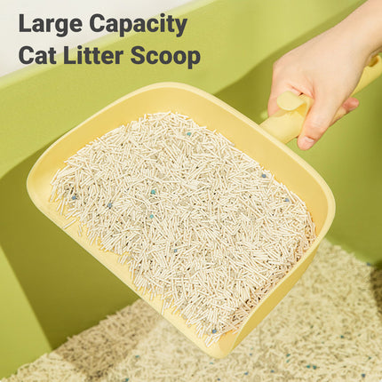Large Cat Litter Scoop Shovel Easy Clean Sifter for Kitty Box Durable Handle