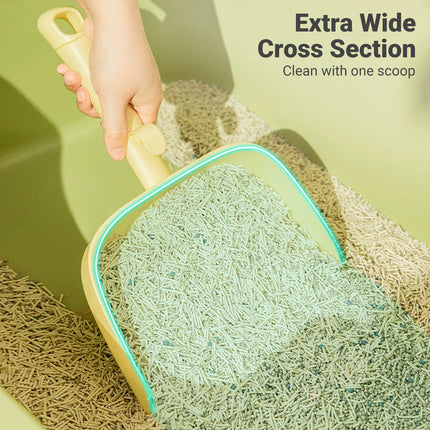 Large Cat Litter Scoop Shovel Easy Clean Sifter for Kitty Box Durable Handle