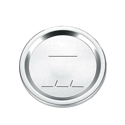 12Pcs Splits Lids Sealing Storage Solid Caps For Regular/Wide Mouth Mason Jar - Aimall