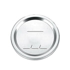 12Pcs Splits Lids Sealing Storage Solid Caps For Regular/Wide Mouth Mason Jar - Aimall
