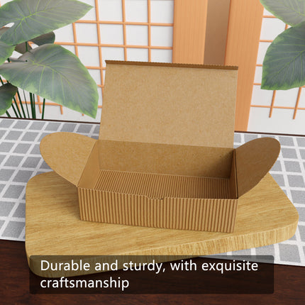 20PCS Corrugated Paper Gift Boxes Recyclable for Birthday Holiday Presents Carry