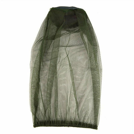 Mosquito Fly Head Net Mesh Hat Bee Insect Bug Mozzie Protector Outdoor Fishing