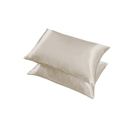 2X Satin Pillow Case Bedroom Pillowcase Cushion Covers Home Decor Luxury Slip