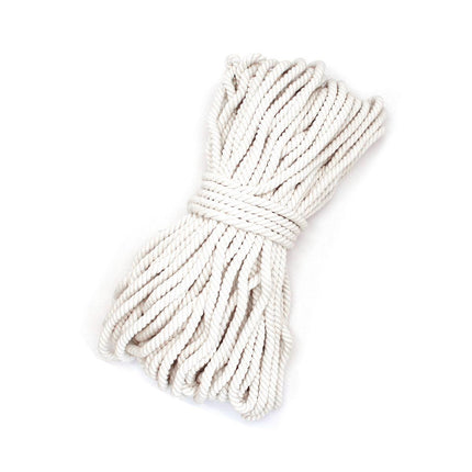 Cotton Rope Macrame Cord 1-12mm DIY Craft Tapestry Binding Decorative String