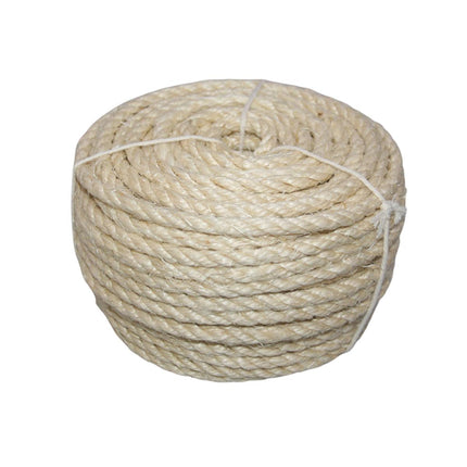 Vintage Burlap Rope Woven DIY Cat Climbing Scratch Rope 6-8mm Home Decoration