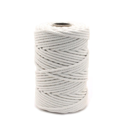 Cotton Rope Macrame Cord 1-12mm DIY Craft Tapestry Binding Decorative String