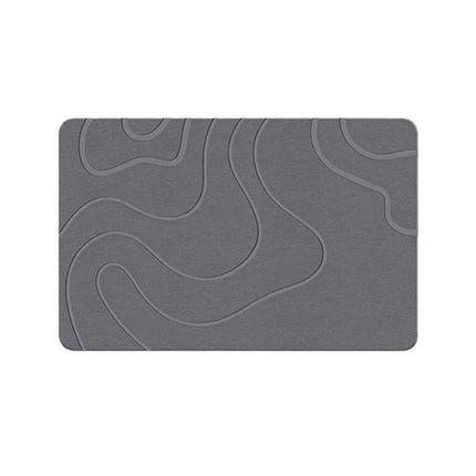 Bathroom Floor Mat Quick Dry Non Slip Absorbent Mat for Home Toilet Entrance