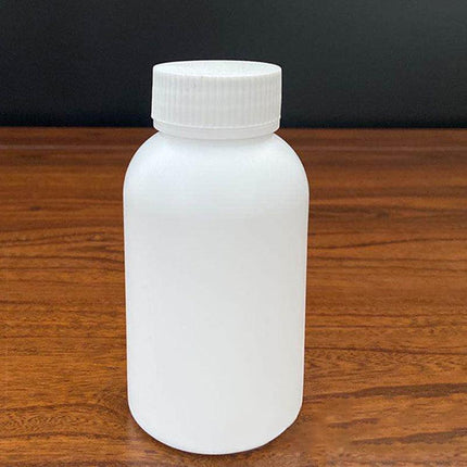 100pcs White Plastic Capsule Bottle Small Medicine Granule Packaging Container