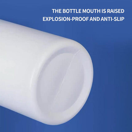100pcs White Plastic Capsule Bottle Small Medicine Granule Packaging Container