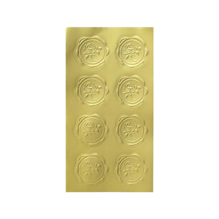 400pcs Gold Self Adhesive Seal Stickers - Envelope Sealing / Gift Packaging