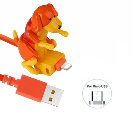 Cute Funny Humping Dog Fast Charger Cable For Micro-USB Charging - Aimall