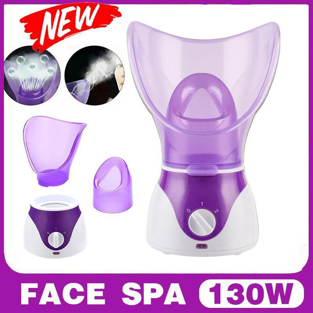 For Nymph Face Spa Home Office Facial Steamer Sauna Pores Skin Deep Cleanse Mist - Aimall
