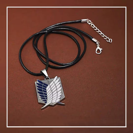 Attack On Titan Necklace Wings Of Liberty Freedom Investigation Corps Neckl-tg