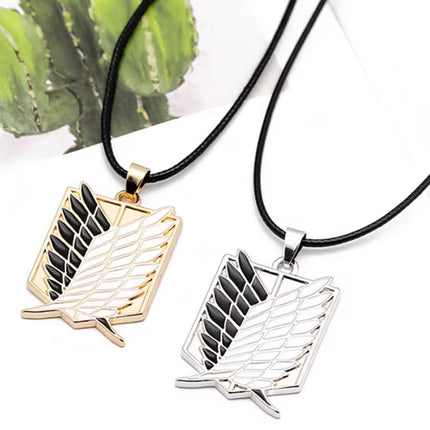 Attack On Titan Necklace Wings Of Liberty Freedom Investigation Corps Neckl-tg