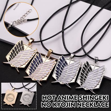 Attack On Titan Necklace Wings Of Liberty Freedom Investigation Corps Neckl-tg