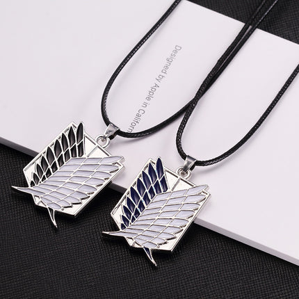 Attack On Titan Necklace Wings Of Liberty Freedom Investigation Corps Neckl-tg