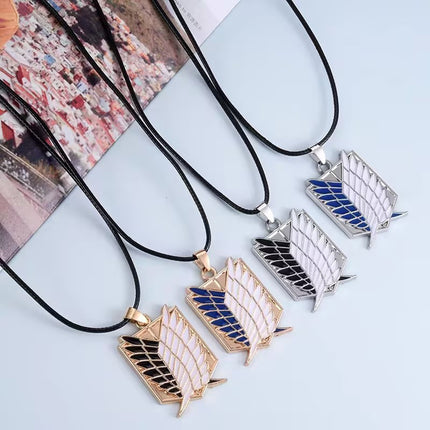 Attack On Titan Necklace Wings Of Liberty Freedom Investigation Corps Neckl-tg