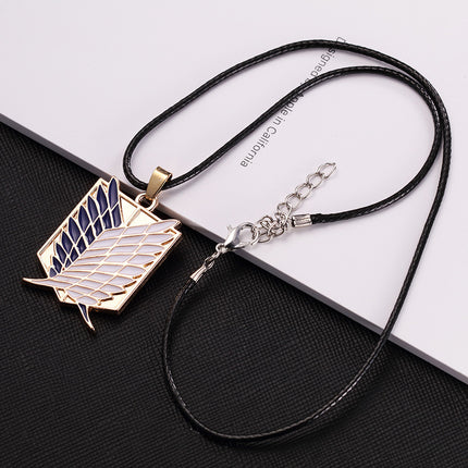 Attack On Titan Necklace Wings Of Liberty Freedom Investigation Corps Neckl-tg