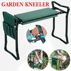 Foldable Garden Kneeler Seat with Tool Bag Comfortable EVA Pad for Outdoor Work