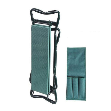 Foldable Garden Kneeler Seat with Tool Bag Comfortable EVA Pad for Outdoor Work
