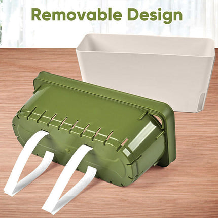 Rectangular Balcony Planter Box Vegetable Flower Pot Garden Planting Container