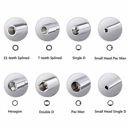 8X Splined Handle Carburetor Adjustment Tool Kit Adjusting Carb Screwdriver Set