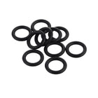 100pcs Silicone Rubber Seal Gasket Ring for Pipe Fitting Water Leak Proof