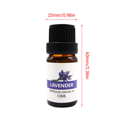Essential Oil Set 8 Bottles Plant Aromatherapy Oils Natural Fragrance Diffuser