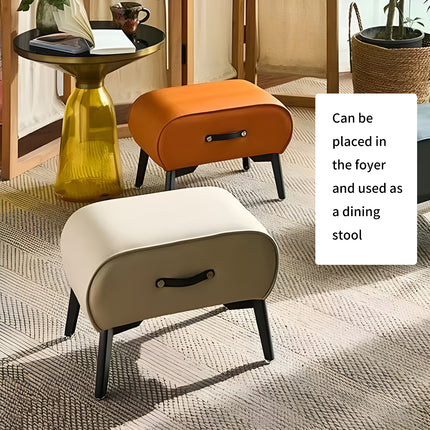 Simple Small Sofa Stool Shoe Changing Stool Durable for Entryway Living Room